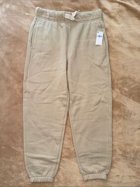 NWT Kid’s Tan Jogger Sweatpants - S